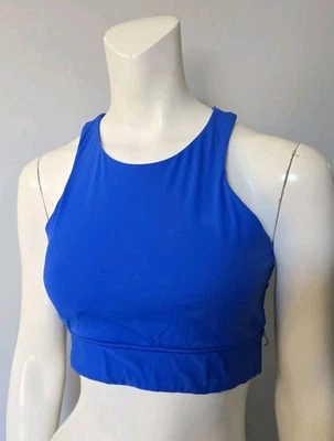 Sujetador deportivo atlético para correr Athleta para mujer talla M azul (#183) Foto 1 de 4