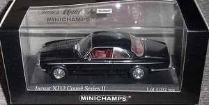Minichamps 1/43 Jaguar XJ12 Coupe Series II 1975 Black Diecast Model Car Japan - Picture 1 of 9