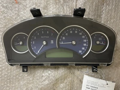 2004 - 2006 Pontiac GTO Dash Speedometer Guage Instrument Cluster 92123212 OEM - Image 1 of 4