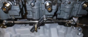 DE COLECCIÓN SPEED'S 3x2 PROG. SS LINKAGE HOT ROD HOLLEY 2G TRI POWER (1) CL-3-A - Imagen 1 de 1