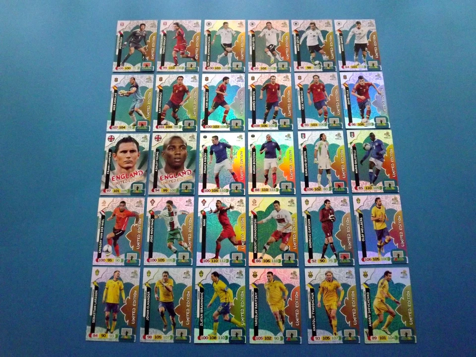 Panini Adrenalyn XL Euro 2012 - Aus allen 46 Limited Edition auswählen Neu/Top - Bild 1 von 1