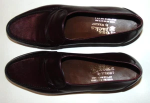 NEW  E.T. WRIGHT CROSS JACKS HAND SEWN SLIP ONS LOAFERS w/ BOX  13B - Picture 1 of 10