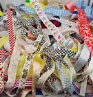 Assorted Ribbons Bargain 50 x 1m lengths size 7mm to 50mm