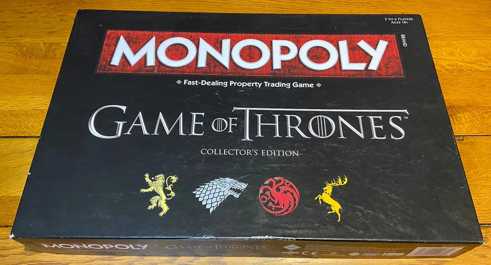 MONOPOLY - Game of Thrones Collectors Edition - Excellent Condition - Hasbro - Image 1 of 4