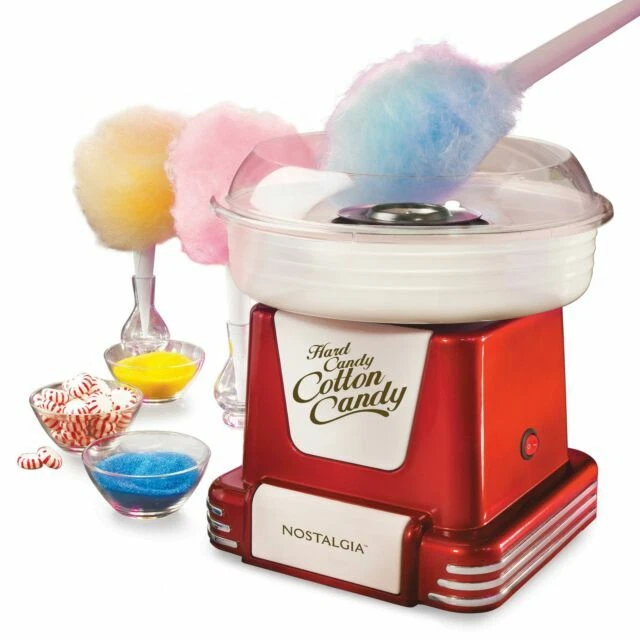 Nostalgia PCM805RETRORED Cotton Candy Maker