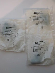 3 X TURCK B8251-0/PG9  U6575  CONNECTORS UNUSED SEALED - Picture 1 of 5