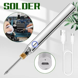 Soldering Iron Mini Portable Battery Solder Charging USB Wireless Welding ToolFB - Picture 1 of 22