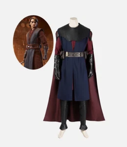 Anakin Skywalker Costume Star Wars: The Clone Wars outfit Cosplay Suit - Picture 1 of 19