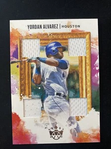 YORDAN ALVAREZ 2020 Diamond Kings DK Jersey Quad Materials #DKQ-YA - Picture 1 of 2