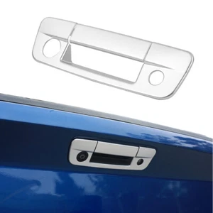 Cubierta de mango de puerta trasera para Dodge Ram 1500 2009-2018 con bh y k/kh plata brillante EE. UU. - Imagen 1 de 9
