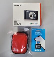 Sony Cyber-Shot dsc-w800 Digitalkamera (schwarz) 20.1 MP 5x Zoom, 720p HD-UK
