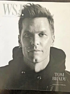 WSJ Magazine Wall Street Journal 2021 November Issue 131 Fall Tom Brady gyuhj - Image 1 of 4
