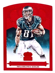 2015 Crown Royale Red Die Cut #19 Jordan Matthews 34/99 Philadelphia Eagles - Picture 1 of 2