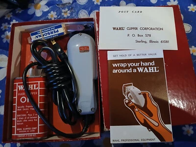 Maquinilla de afeitar eléctrica Wahl Super 89 Taper Hair Trimmer No. 8400 CIB ¡NUEVO! Foto 1 de 4