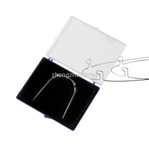 Nuevo 5 piezas envoltura de ortodoncia dental alrededor del retenedor Hawley acero inoxidable bucle en T - Imagen 1 de 7
