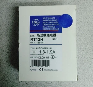GENERAL ELECTRIC RT12H OVERLOAD RELAY 1.3-1.9A NEW!! QUANTITY!! WOW!! - Picture 1 of 3