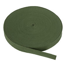Cotton Twill Tape 3/4 Inch 50Yards Cotton Ribbon for Gift Wrapping Army Green