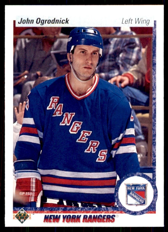 1990-91 Upper Deck John Ogrodnick Hockey Cards #258 - Image 1 of 2