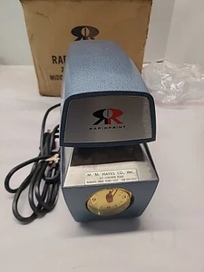 RAPIDPRINT ZEITSTEMPEL UHR ARC-E OHNE SCHLÜSSEL ERSCHEINT NEU MIT BOX - Bild 1 von 10