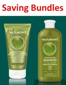Naturtint Colour Fixing Shampoo 400ml & Protective Conditioner 150ml - Picture 1 of 1