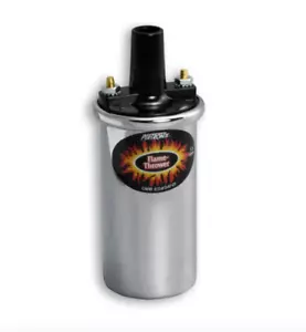 PERTRONIX 40001 FLAME-THROWER COIL 40,000 VOLT 1.5 OHM CHROME - Picture 1 of 1