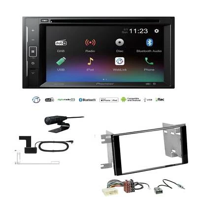 Pioneer Autoradio 2-DIN Bluetooth DVD DAB für Subaru Forester 2008-2013 piano - Bild 1 von 4