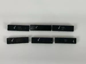 MOS Stamped 6502B CPU Chip Microprocessor for Commodore Floppy VIC 20, Apple II - Foto 1 di 2
