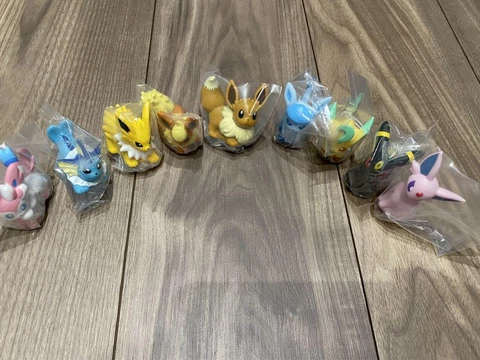 Pokemon Kids Figure Finger Puppet Complete Lot of 9 Glacia Leafeon Umbreon 3186 Cover