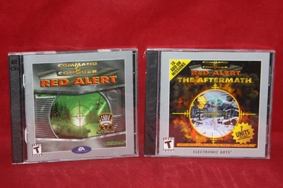 Command & Conquer: Red Alert + The Aftermath (PC Games) Factory Sealed - Image 1 of 4