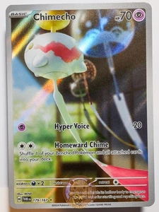 SV06: Twilight Masquerade - Chimecho 179/167 Illustration Rare Full Art Holo - NM - Bild 1 von 2