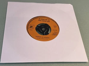 Joe Cocker and The Chris Stainton Band Woman To Woman - Vinyl Record 7" Single - Picture 1 of 5