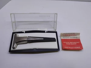 VTG Schick Band Razor Safety Razor In Case W/ Instructions  - Picture 1 of 8