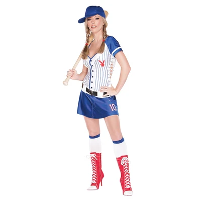 Women's Playboy Homerun Hottie Costume - Fun World - Image 1 of 3