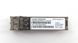 JUNIPER 740-021308 EX-SFP 10GbE SR SFP+ Transceiver 8z - Picture 1 of 4