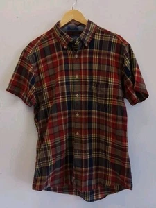PENDLETON - Camisa a Cuadros Madras Ajustada de Manga Corta junto al Mar - Grande - Imagen 1 de 5