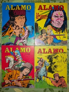 ALAMO Coll. Commandos ed. Bianconi 1980 serie completa 1/4 - Foto 1 di 10