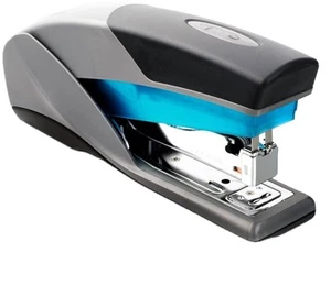 Swingline Optima 25 Blatt kompakter Hefter Light Touch geringer Kraftaufwand blau grau kein Stau - Bild 1 von 14