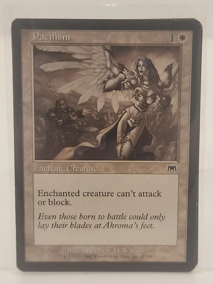 Pacifism Playset 4-Pack Magic The Gathering Read Desc - Image 1 of 1
