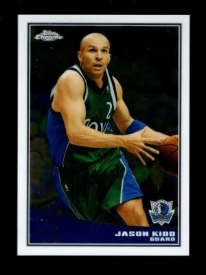 2009-10 TOPPS CHROME #24 JASON KIDD 471/999 DALLAS MAVERICKS - Image 1 of 2