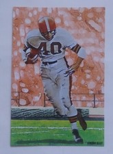 William Dub Jones 4x6 Art Card Custom Cleveland Browns NFL Oldest Player Alive