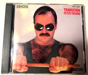 Peter Erskine Transition (CD, Denon Records) Japanese Import John Abercrombie - Picture 1 of 5