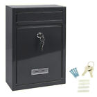 HIGH QUALITY WALL MOUNTED POST BOX MADE FROM WEATHER RESISTANT GALVANISED STEEL