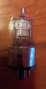 One Vintage 1H5 TUNG-SOL ( white lettering)GT PRE-OWNED Tested strong - Picture 1 of 2