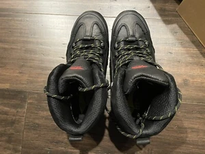 Mens Avenger Work Boots 12 Medium Black Framer ST A7224 Safety Toe EH Lace UP - Picture 1 of 6