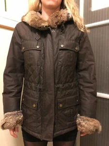 Belstaff Lederjacke damen mit Fellkragen, in gutem Zustand, Gr. 36/38(ital.Gr.46 - Bild 1 von 7