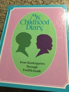 My Childhood Diary From Kindergarden Through 12th Grade New  Never Used Book Vtg - Picture 1 of 6