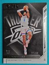 Jalen Williams 2022-23 Panini Noir 27/99 Base Association Edition Thunder RC#147