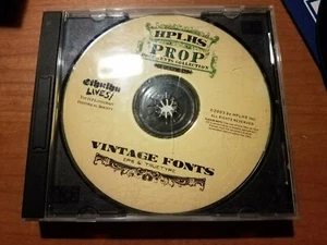H.P. Lovecraft Historical Society: CoC RPG CD-Rom - Fonts Only Collection - Imagen 1 de 1
