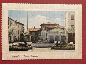 Cartolina - Albavilla ( Como ) - Piazza Fontana - 1966 - Picture 1 of 2
