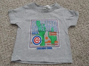 CAMISETA CHICAGO CUBS MLB BÉISBOL PIELES DE CONEJO ENTRENAMIENTO DE PRIMAVERA 2019 NIÑO 2T - Imagen 1 de 5